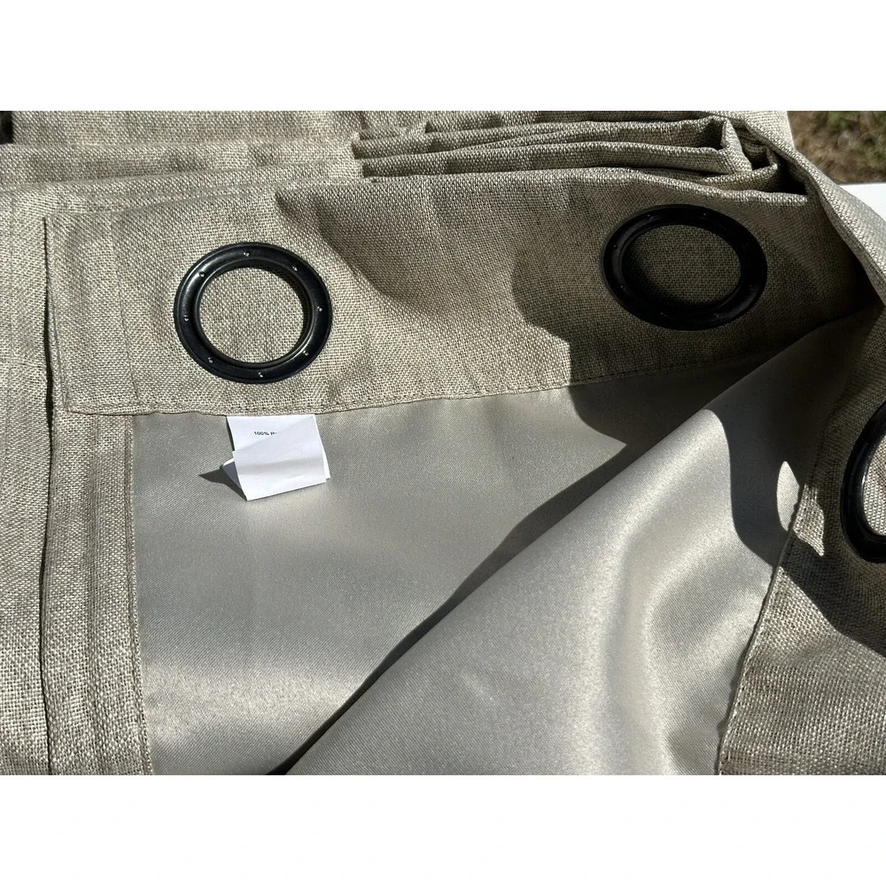 ⚡️1pc Blackout Rowland Curtain Panel - Eclipse-color Khaki size 52